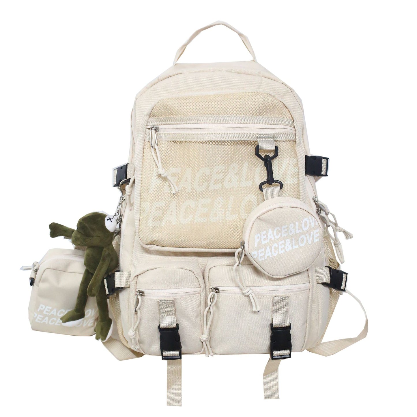 Large Capacity College Female Korean High Backpacks