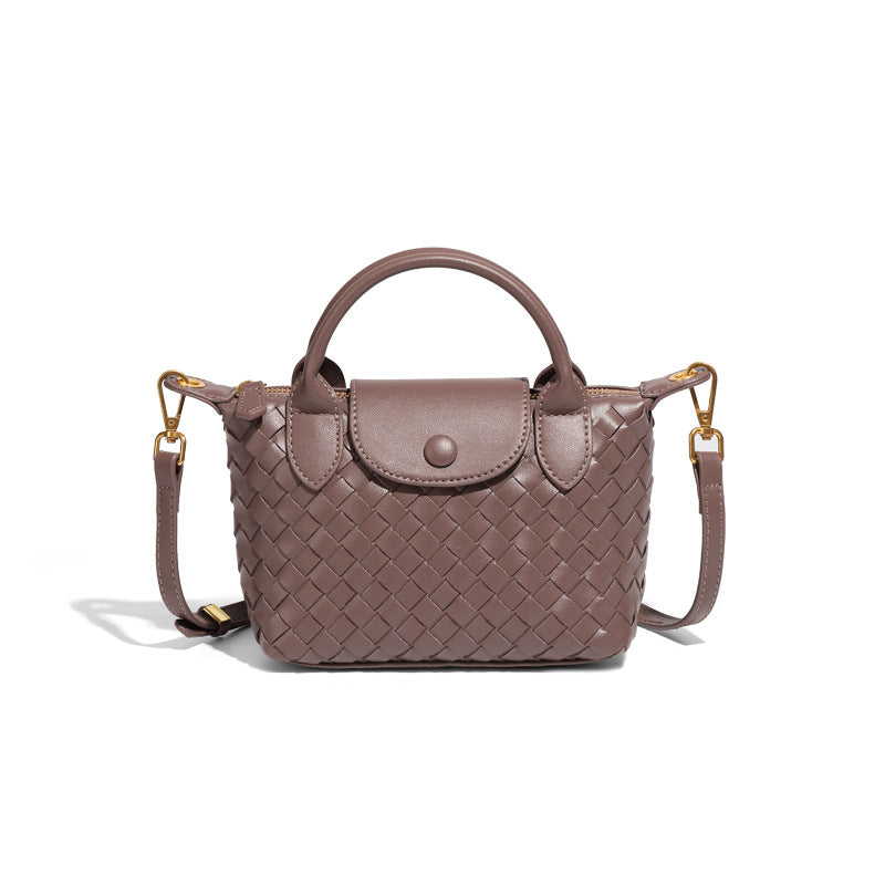 Woven Dumpling Texture Popular Portable Fashion Armpit Bags