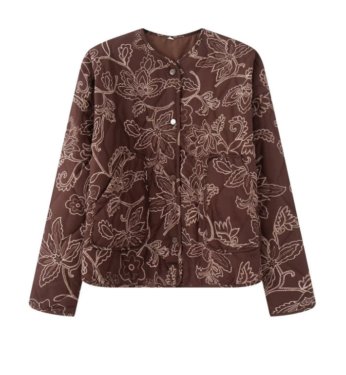 Women's Unique Cool Fashion Quilted Coating Jackets