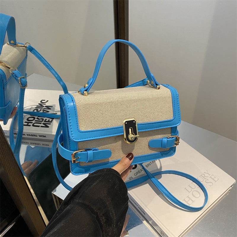 Popular Summer Trend Contrast Color Western Shoulder Bags
