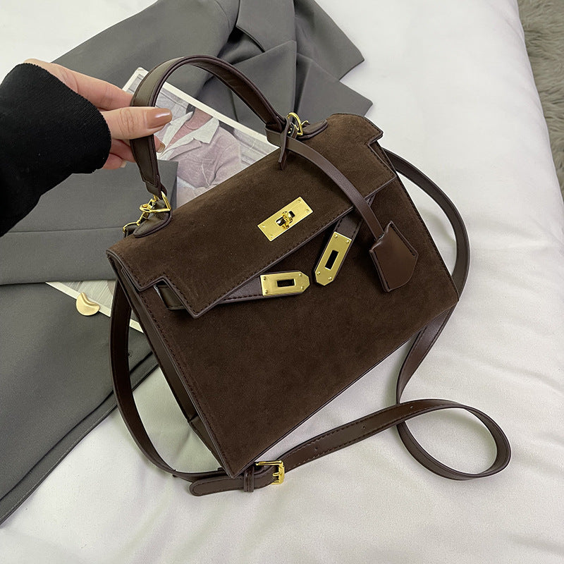 Women's Durable Fashion Pretty Suede Kelly Crossbody Bags