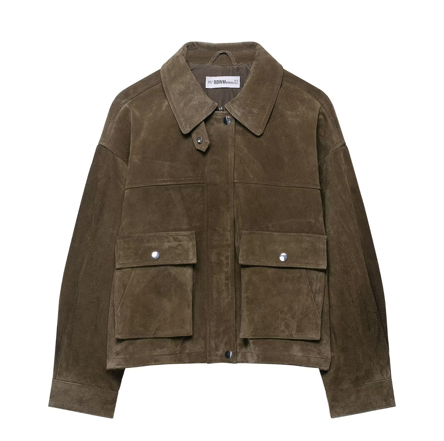 Women's Street Fashion Imitation Leather Bomber Jackets