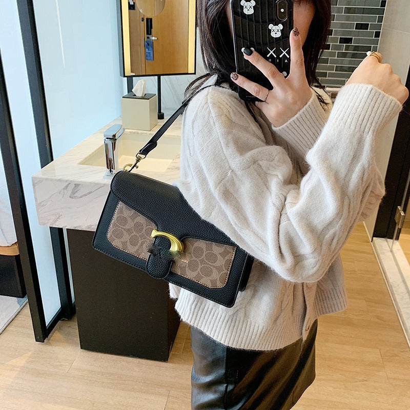 Women's Attractive Glamorous Fashion Caviar Simple Crossbody Bags