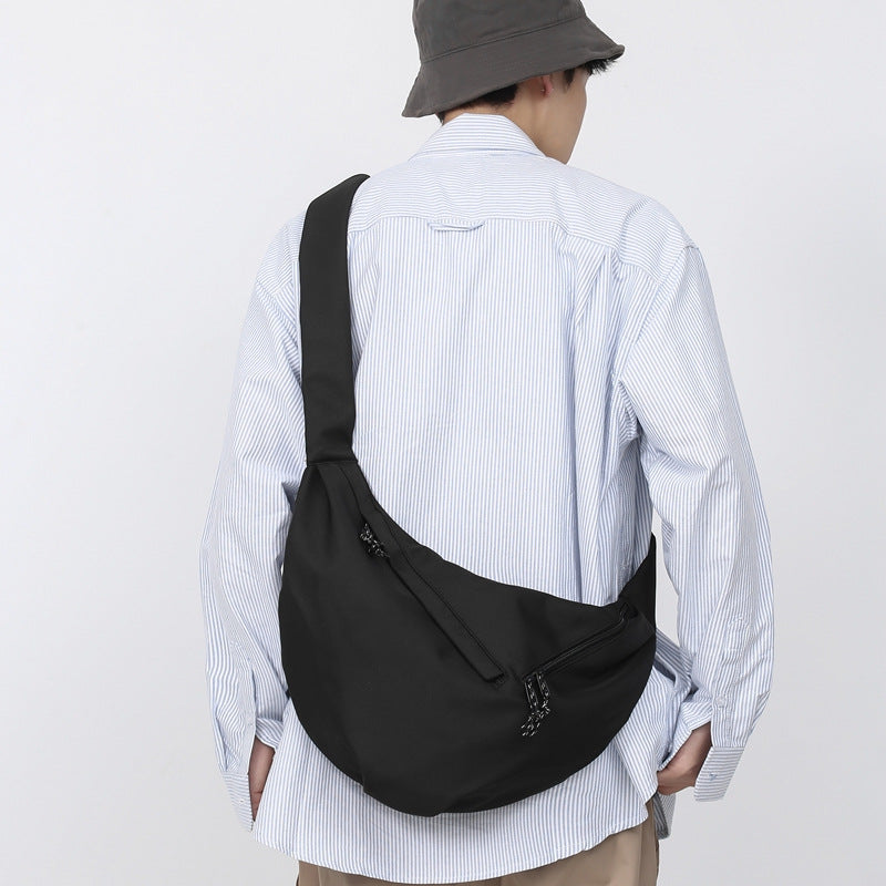 Women's & Men's & Leisure Dumpling Canvas Fashion Men's Messenger Bags