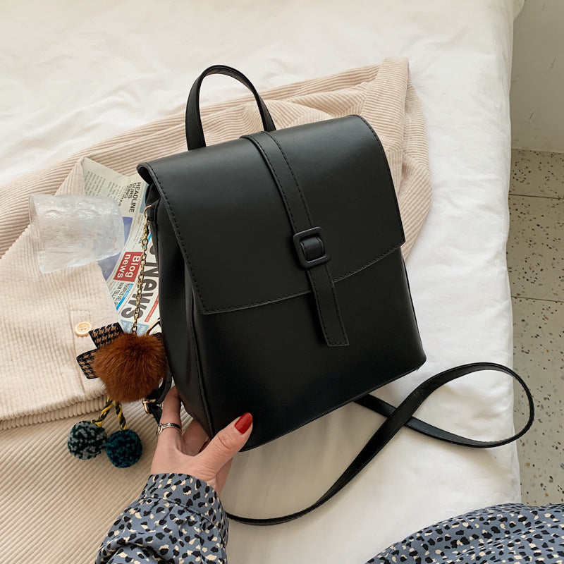 Women's Korean Soft Surface Fashion Trendy Backpacks