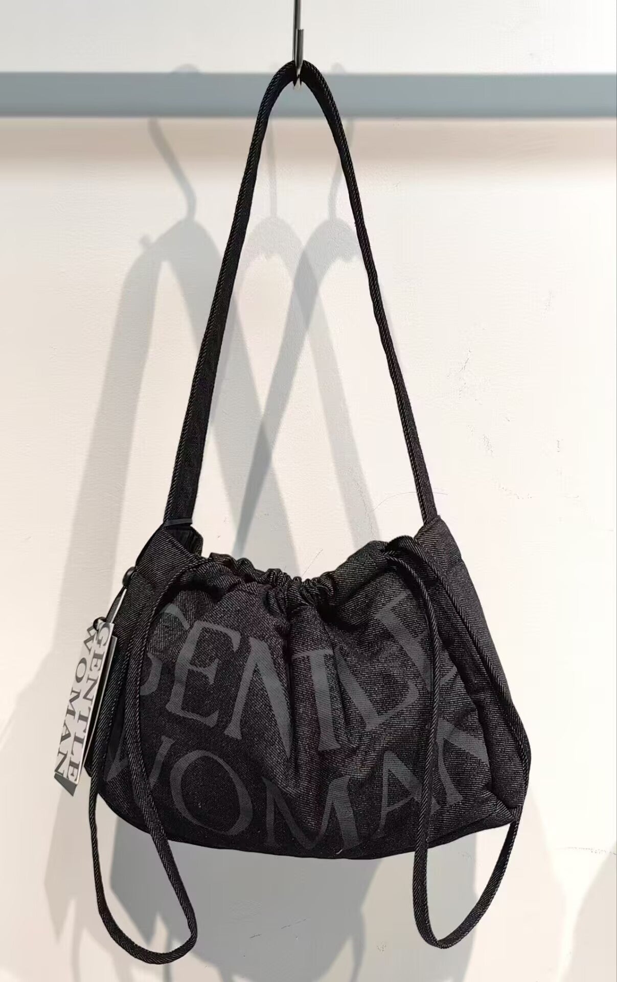 Women's Thailand Denim Leisure Shopping Large Capacity Tote Bags