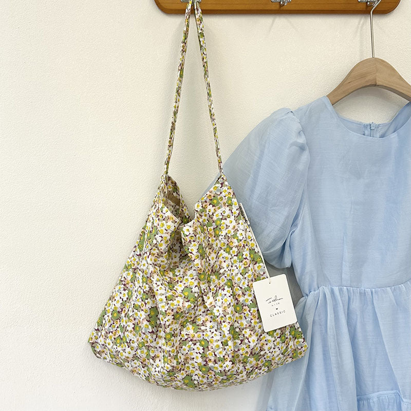 Women's Korean Style Versatile Large Capacity Shopping Shoulder Bags