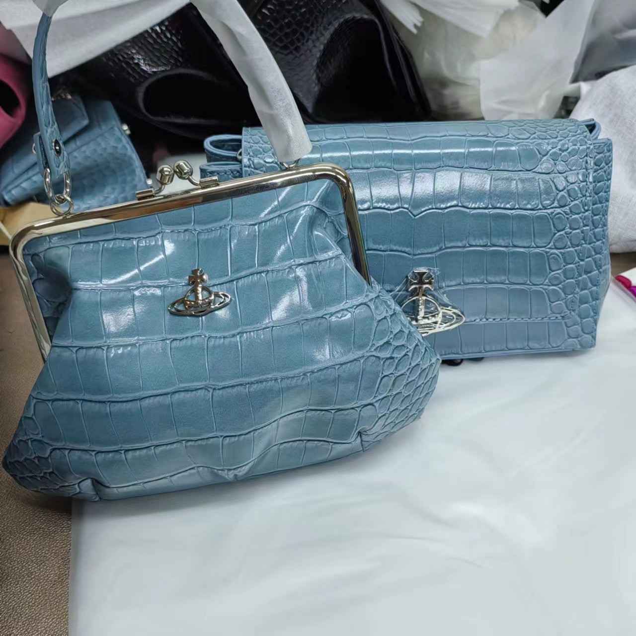 Women's For Niche Design Chain Ancient Queen Crossbody Bags