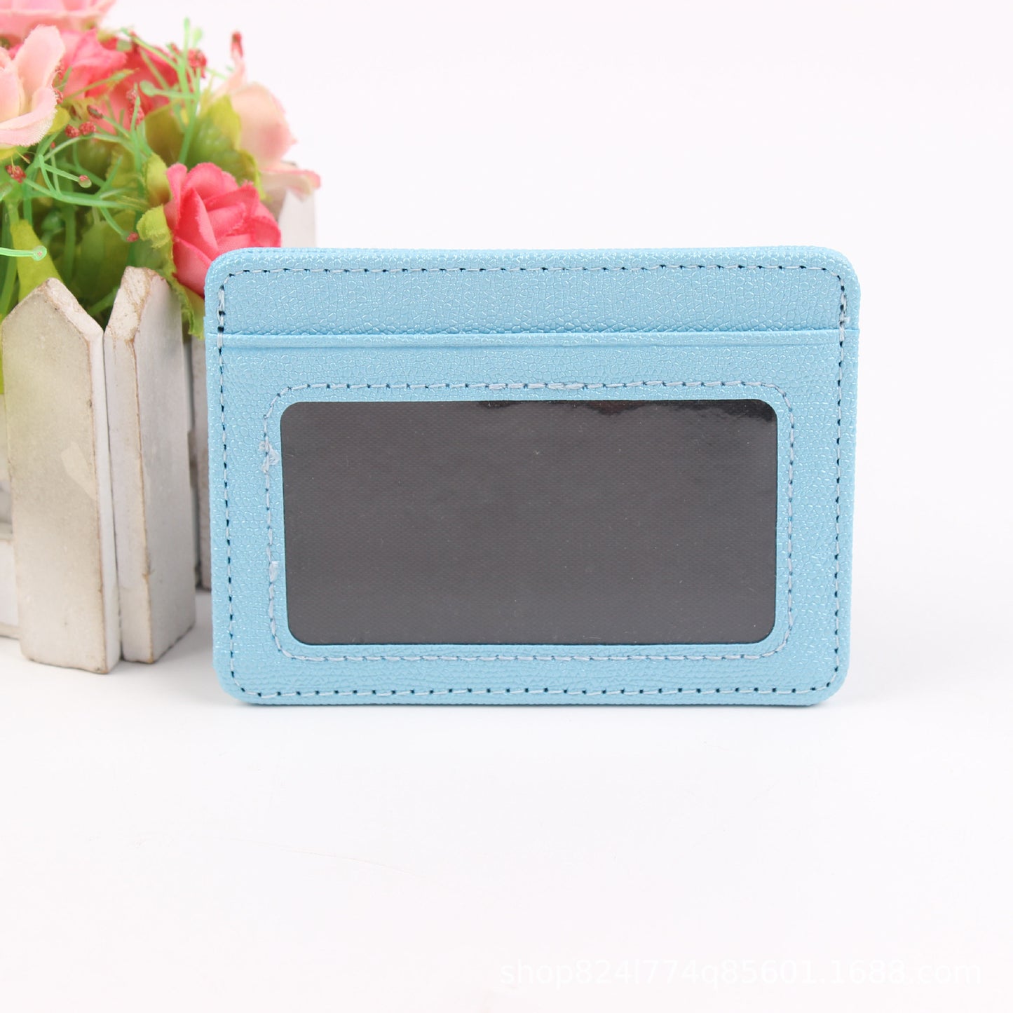 Versatile Leather Change Credit Mini Lightweight Card Holder