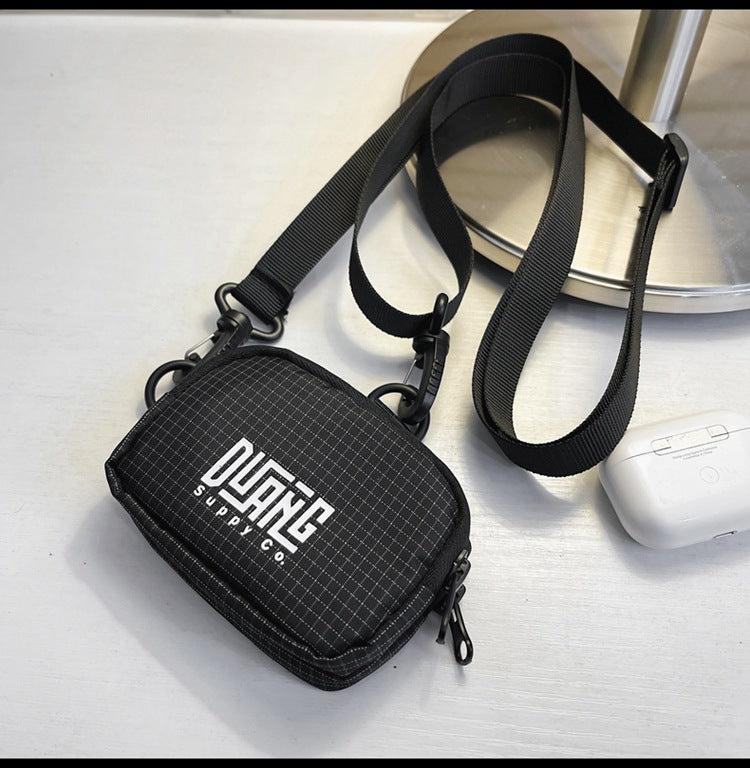 Fashion Earphone Niche Street Mini Decorative Men's Messenger Bags
