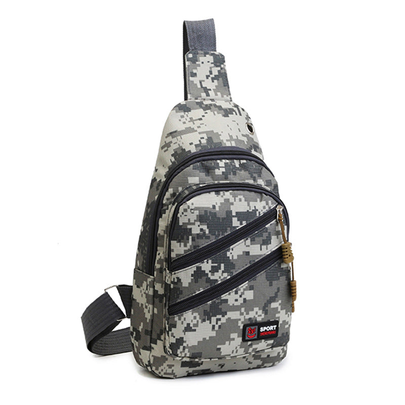 Men's Cool Elegant Running Luminous Waterproof Men's Chest Bags