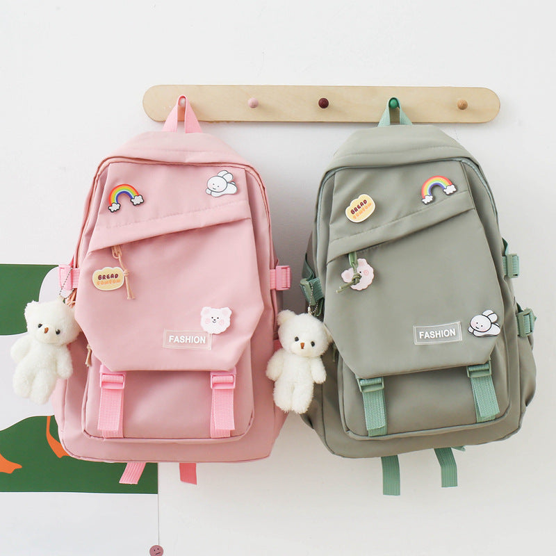Fresh Sweet Korean Style Literary Academy Backpacks