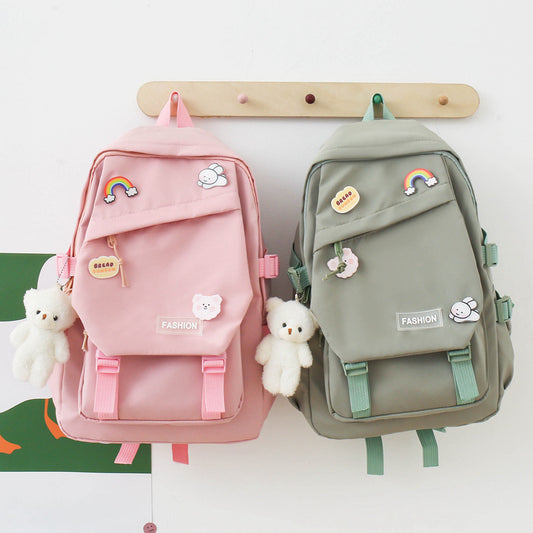 Fresh Sweet Korean Style Literary Academy Backpacks
