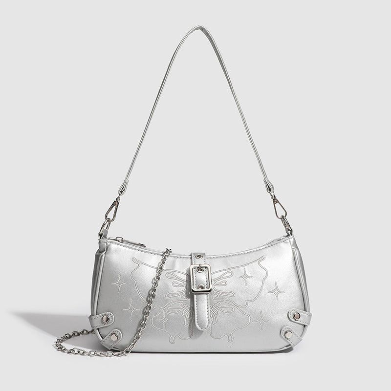 Women's Underarm Texture Niche Sier Fashion High Armpit Bags