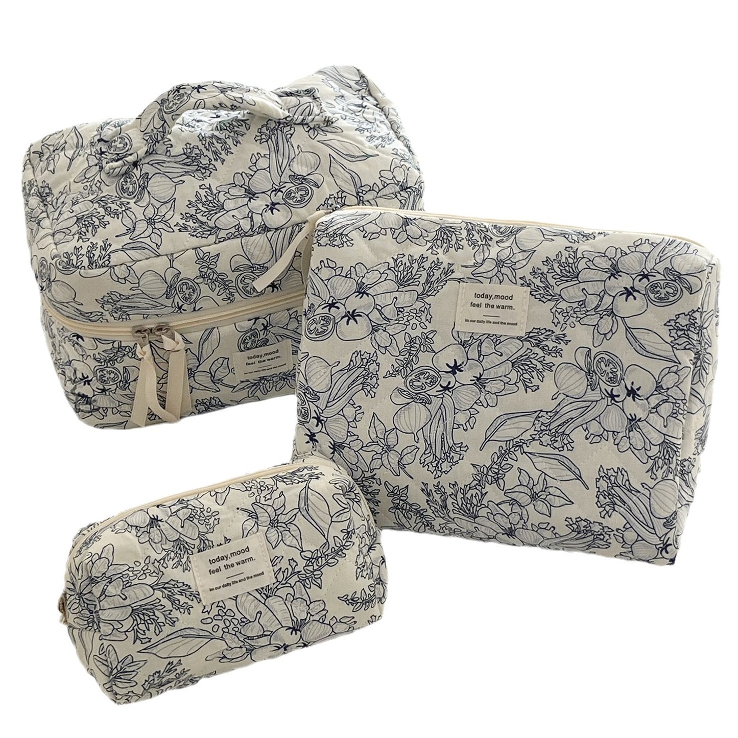 Tea Break Jungle Series Portable Compact Cosmetic Bags