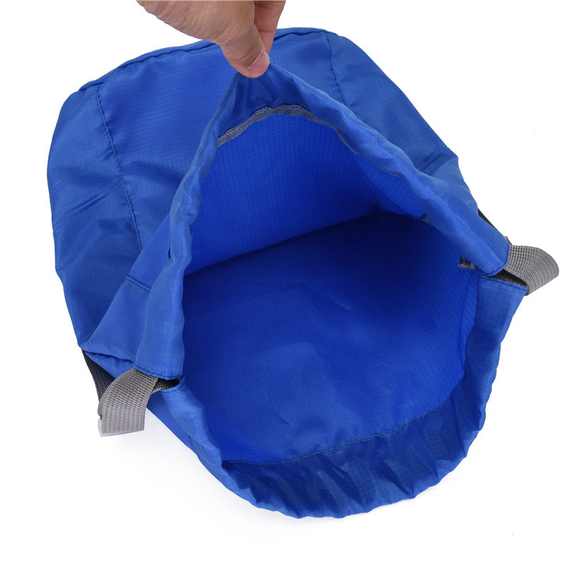 Women's & Men's & Fixed Drawstring Pocket Waterproof Lightweight Backpacks
