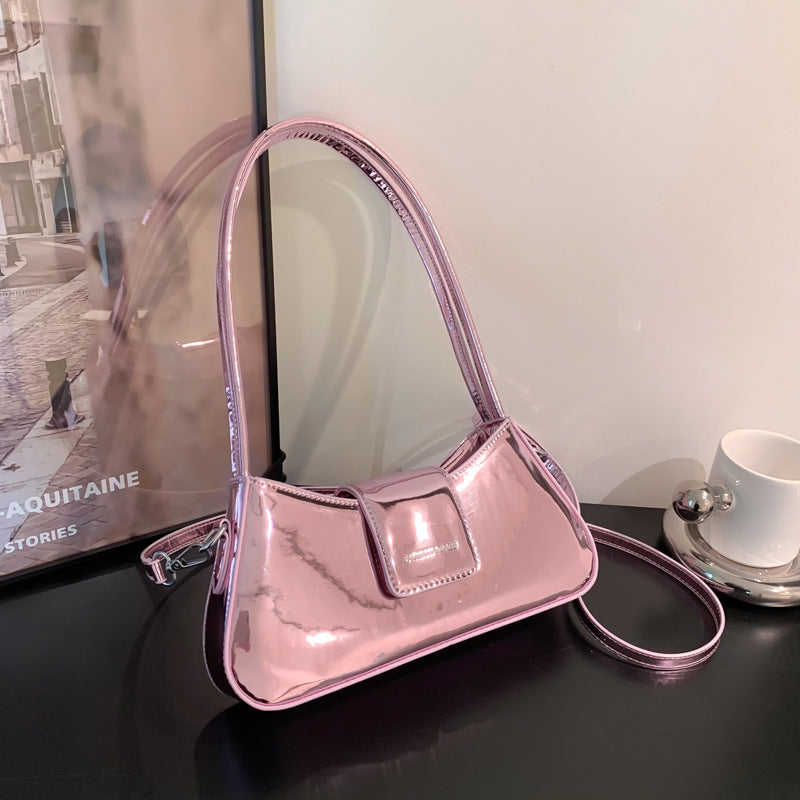 Women's Minority Design Underarm Simple Baguette Personality Bags