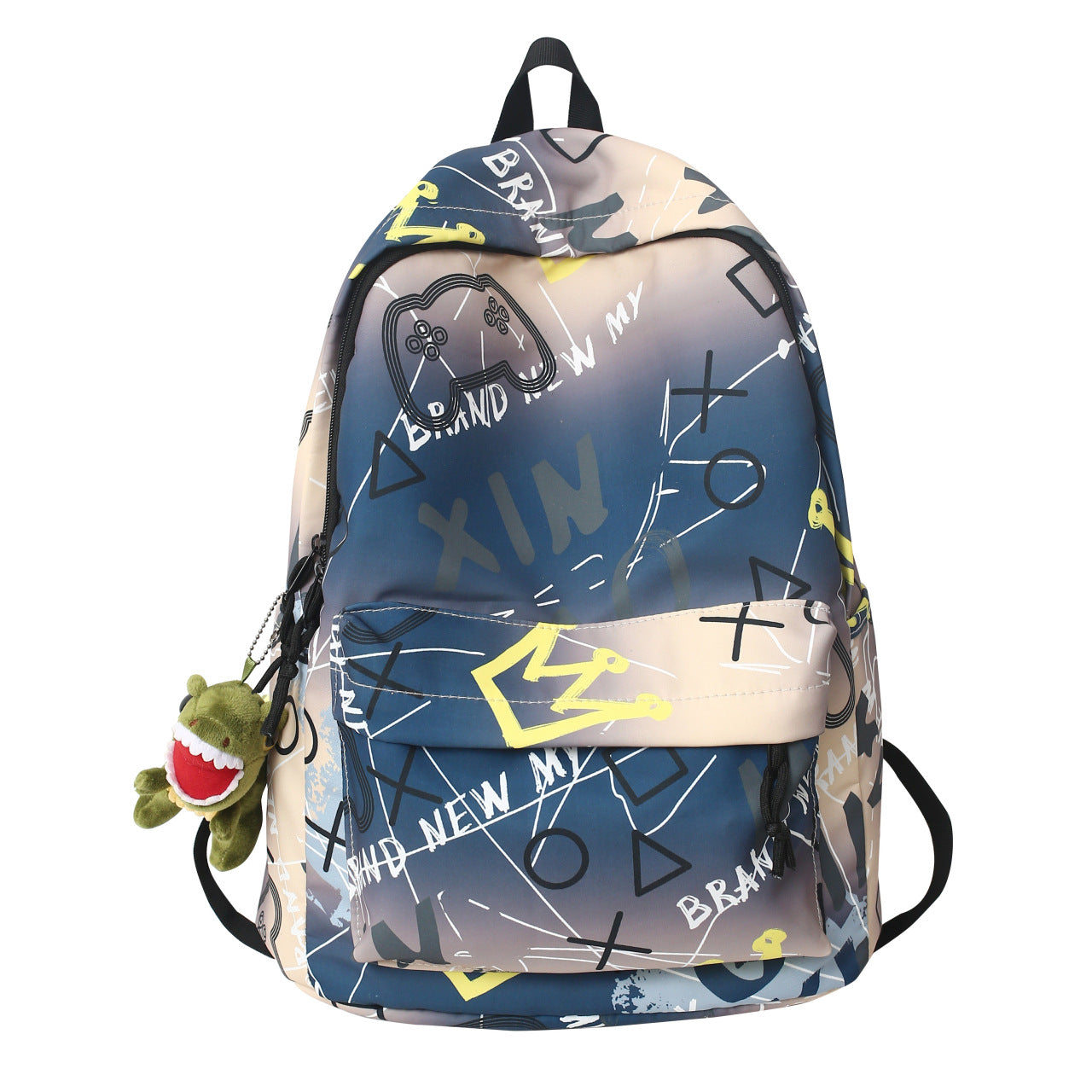Men's Nylon Style High Trendy Cool Backpacks