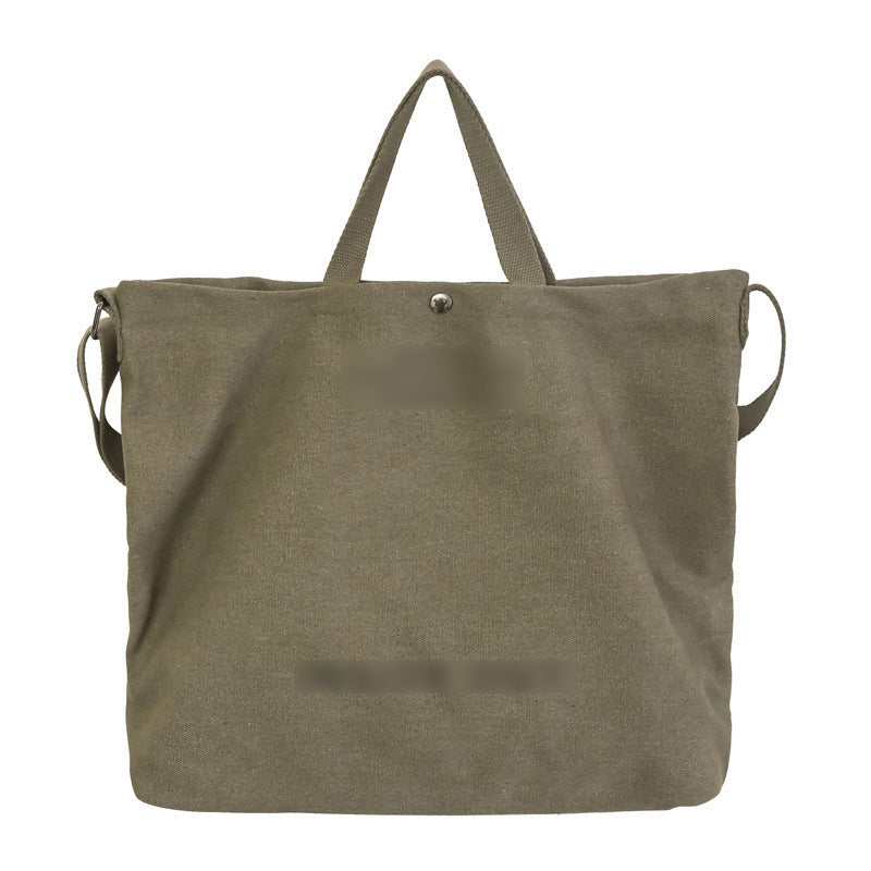 Women's Canvas Large Capacity Fashion Trendy Vintage Shoulder Bags