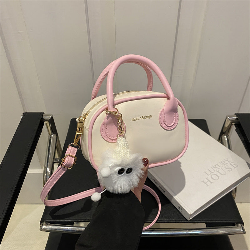 Women's Fashion Stitching Textured Spring For Shoulder Bags
