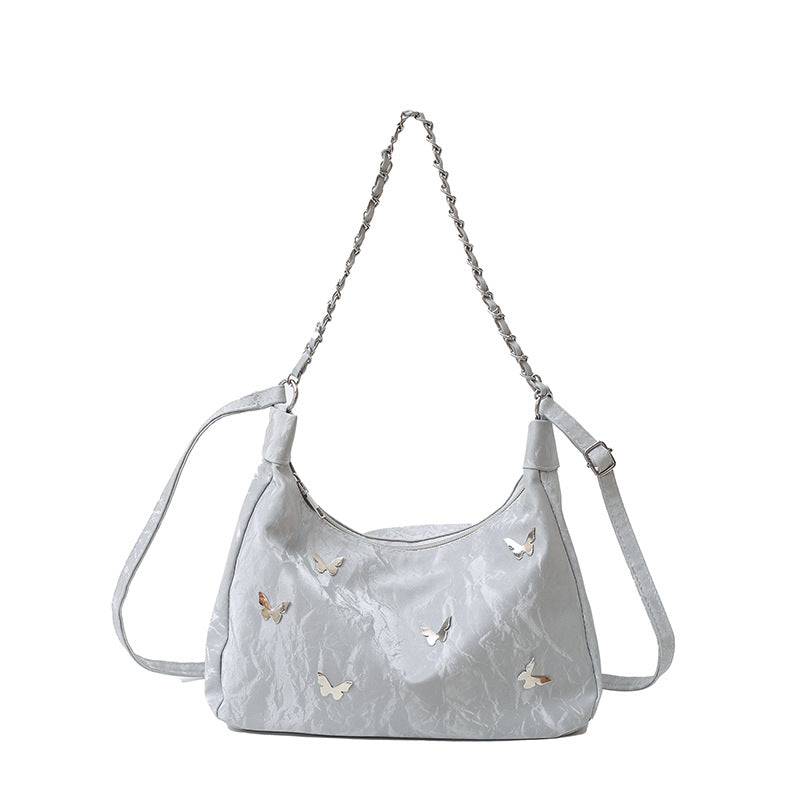 Women's Fashion Summer Butterfly Popular Underarm Large Bags