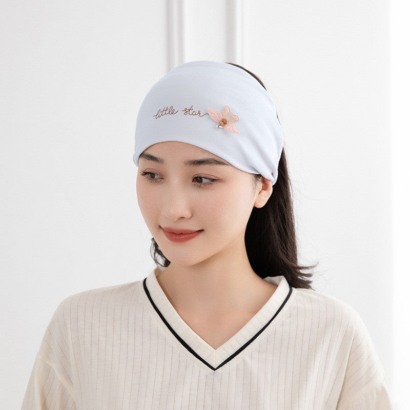 Confinement Cap Printed Hat Headscarf Cotton Bags