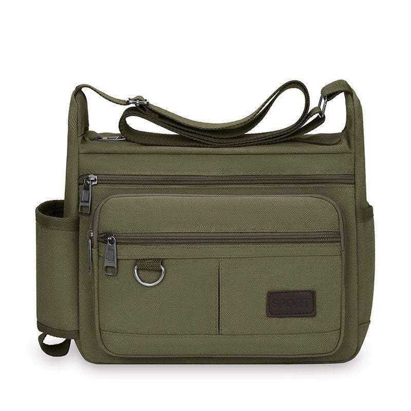 Men's Canvas Retro Large Capacity Versatile Men's Shoulder Bags
