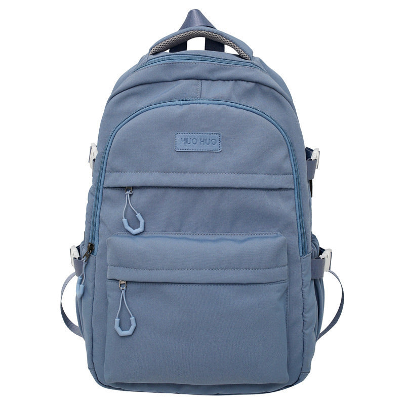 Women's & Men's & Korean Large Capacity Simple College Backpacks