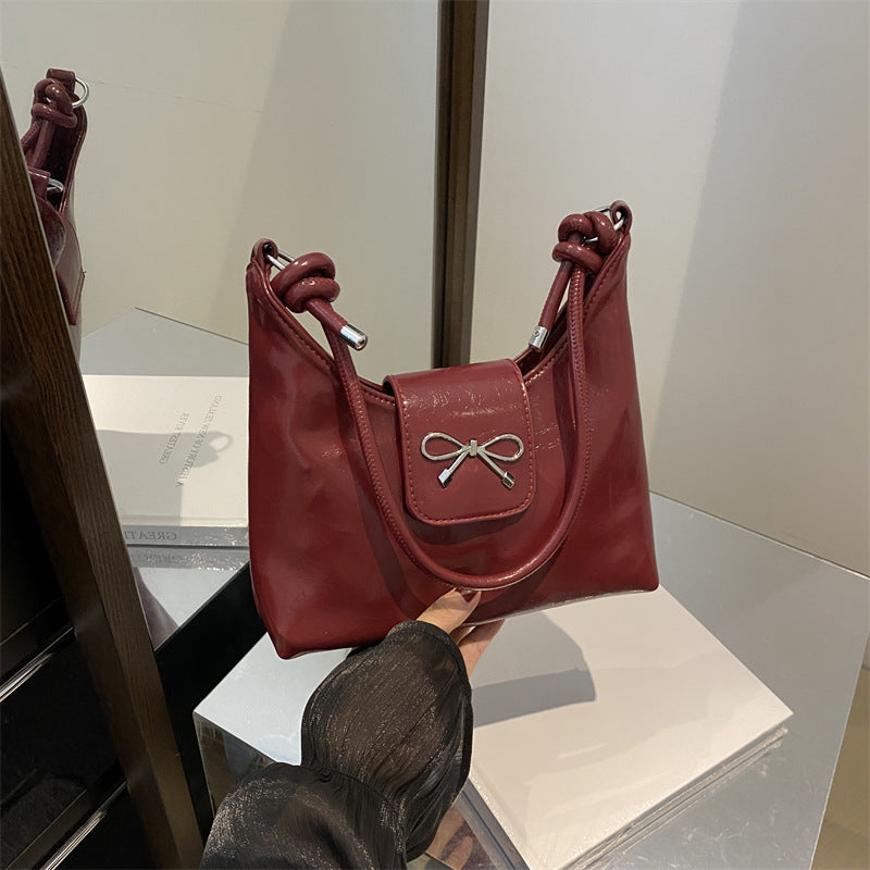 Women's Advanced Texture Red Pouch Summer Versatile Crossbody Bags