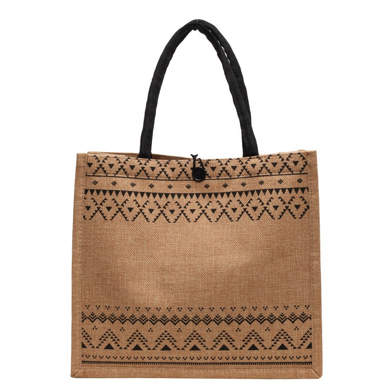 Linen Large Capacity Advanced Mummy Storage Tote Bags