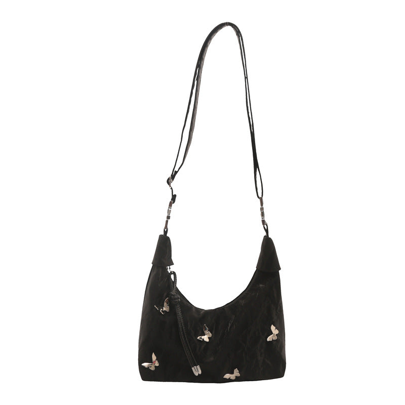 Women's Best Selling Butterfly Decorative Underarm Portable Crossbody Bags