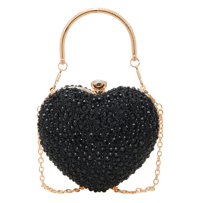 Women's Shape With Diamond Acrylic Dinner Elegant Crossbody Bags