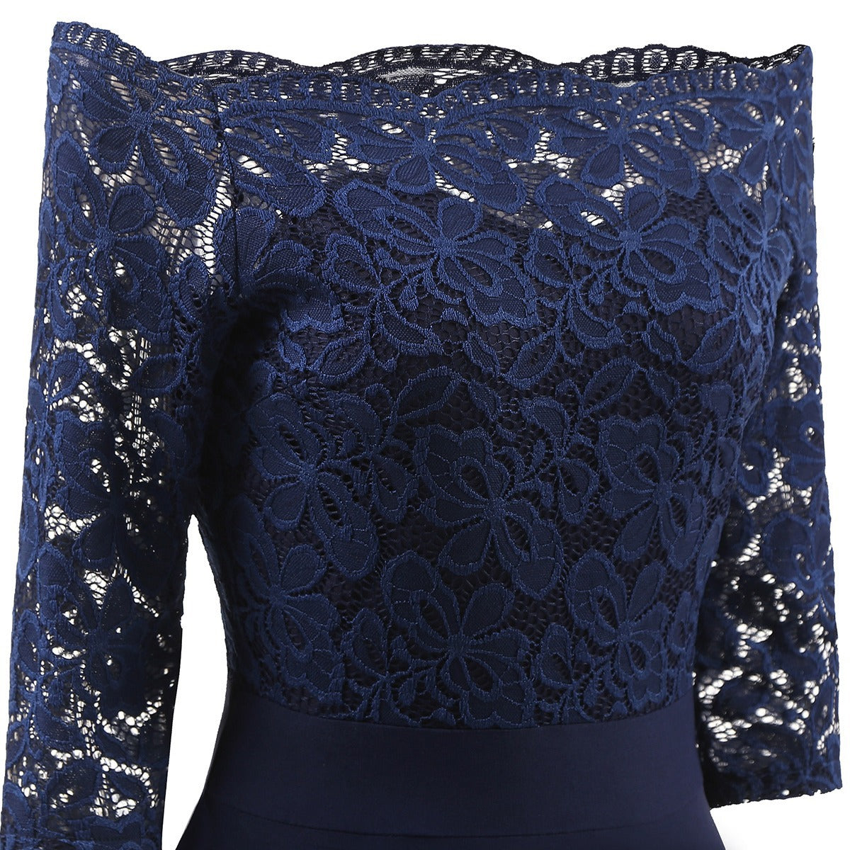 Women's Elegant Versatile Graceful Lace Dress Dresses