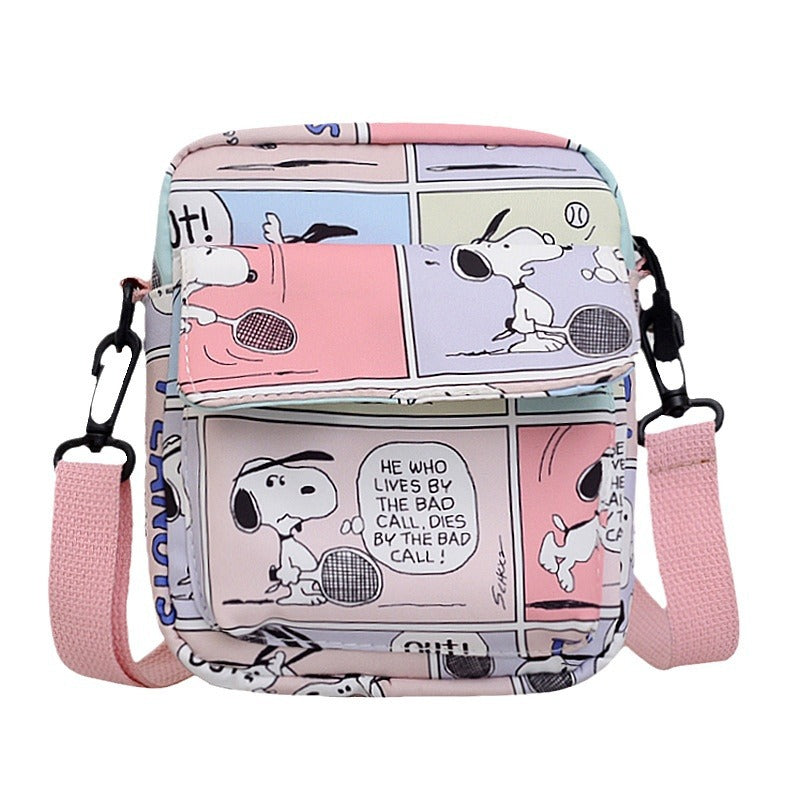 Cool Popular Cartoon Cute Snoopy Mini Crossbody Bags