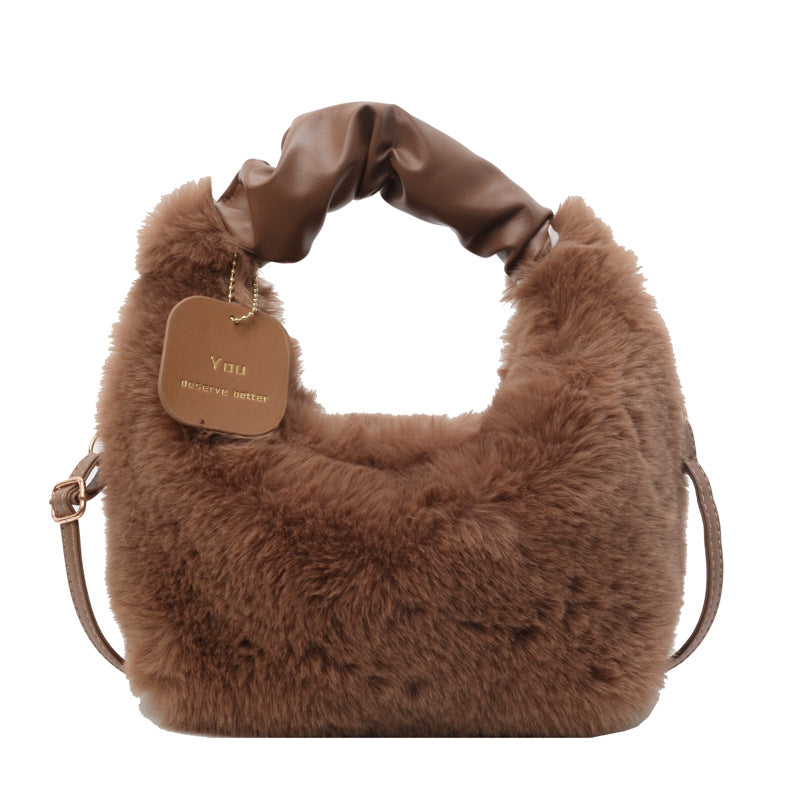 Women's Niche High Sense Winter Versatile Fashion Shoulder Bags