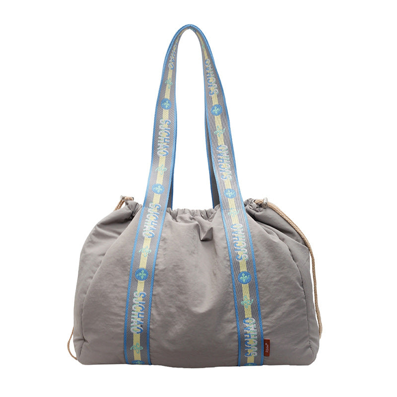 Cloth Large Capacity Totes Minority Simple Shoulder Bags