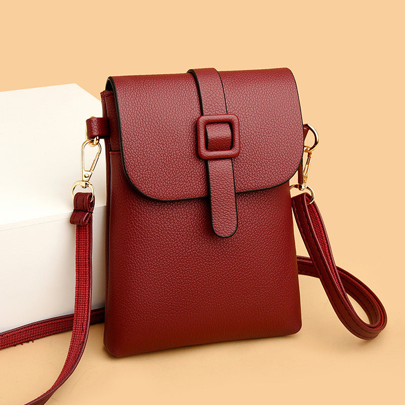 Women's Trendy Mobile Vertical Fashion Simple Phone Bags