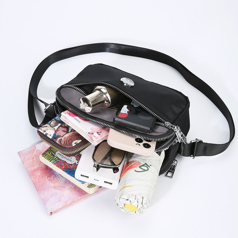 Women's Nylon Cloth Large Capacity Fashion Mobile Phone Bags
