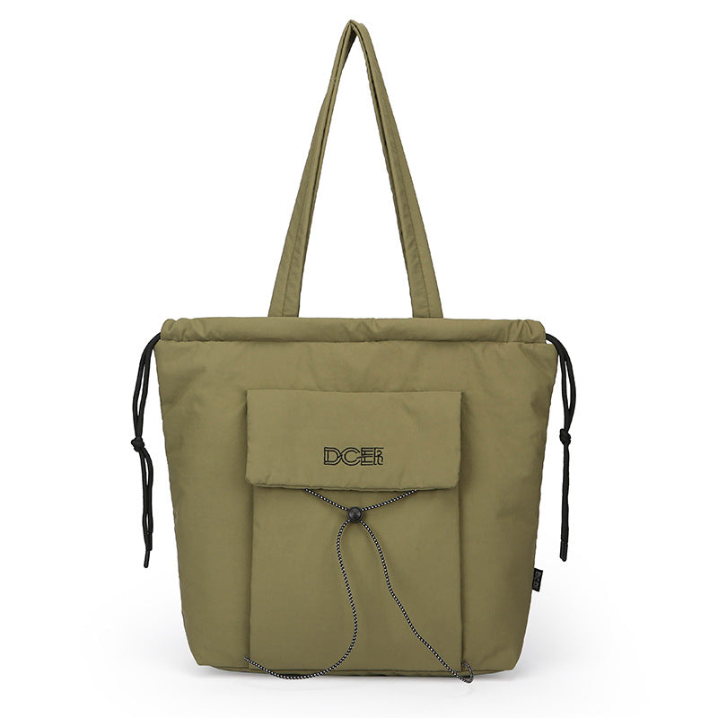 Women's Cotton Lightweight Waterproof Class Commuter Large Shoulder Bags