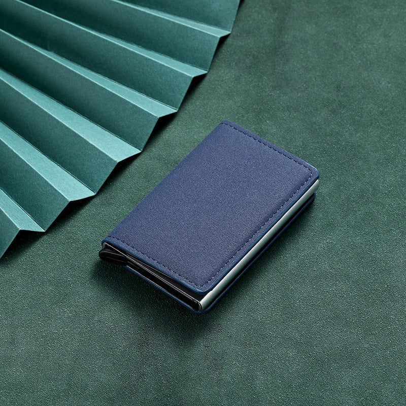 Women's & Men's & Metal Automatic Pop-up Cassette Refined Card Holder