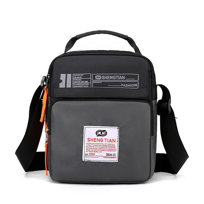 Men's Innovative Oxford Cloth Canvas Pannier Men's Shoulder Bags