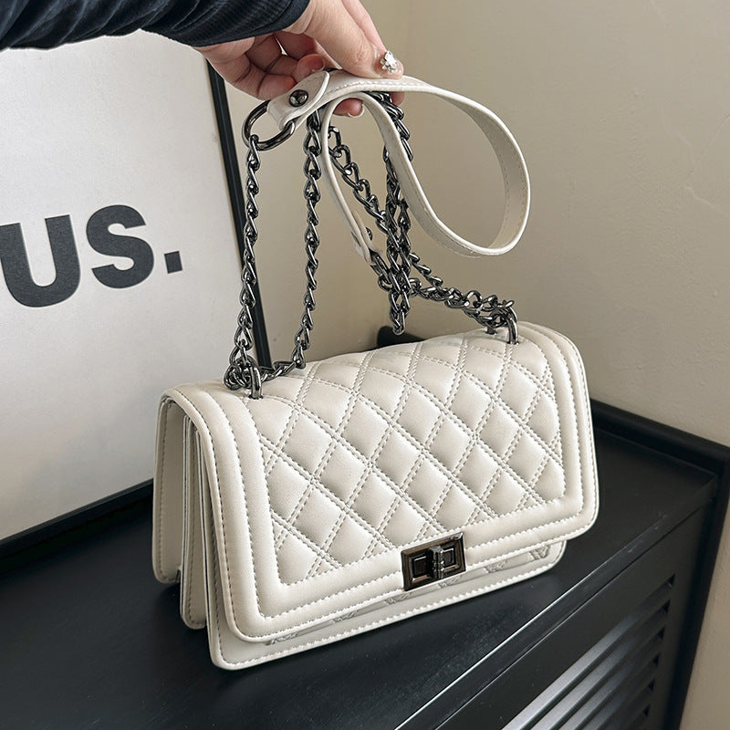 High-grade Western Style Korean Simple Chic Small Square Bags