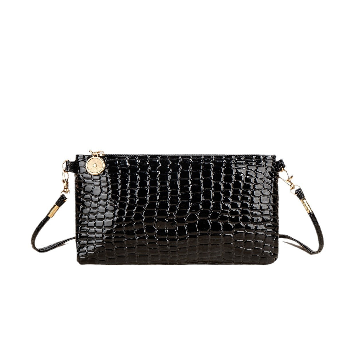 Crocodile Pattern Clutch Mini Female Mobile Crossbody Bags