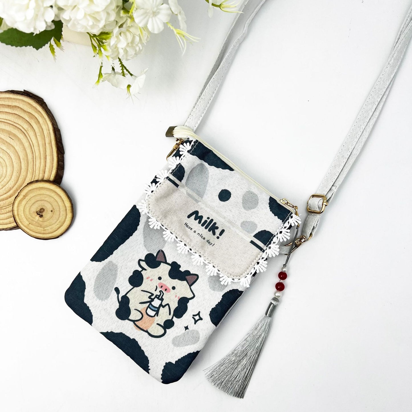 Mobile Printing Ethnic Style Simple Cute Phone Bags