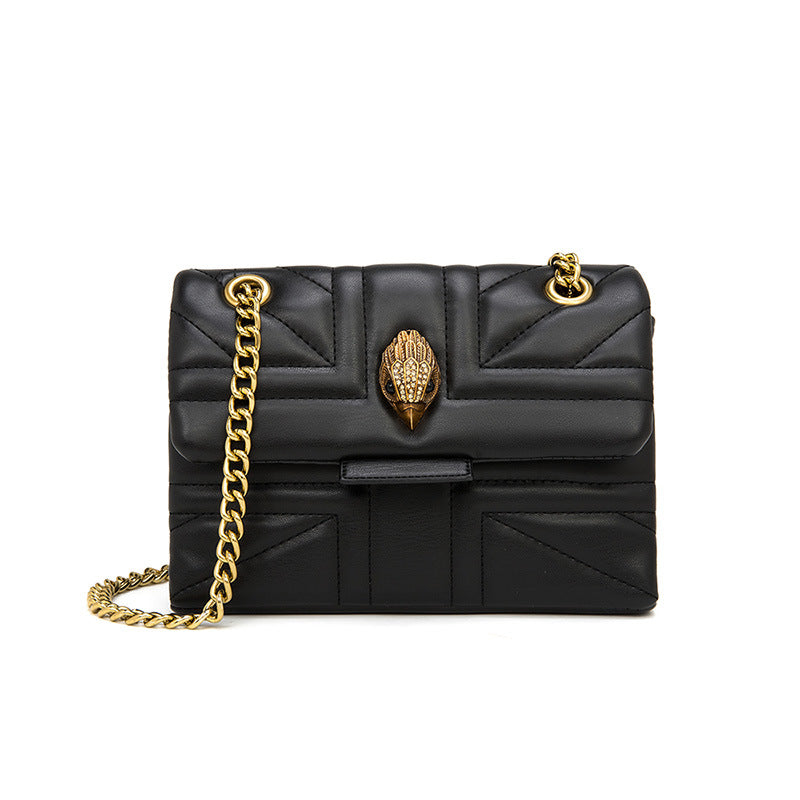 Women's Rhombus Chain Eagle Head Lion Ridge Crossbody Bags