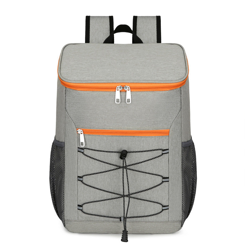 Stripe Heat Insulation Cold Fresh Ice Backpacks