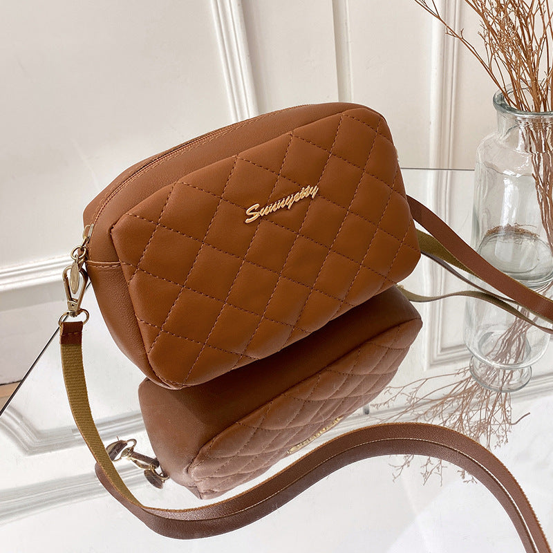 Women's Fashion Embroidered Christmas Diamond Stylish Crossbody Bags