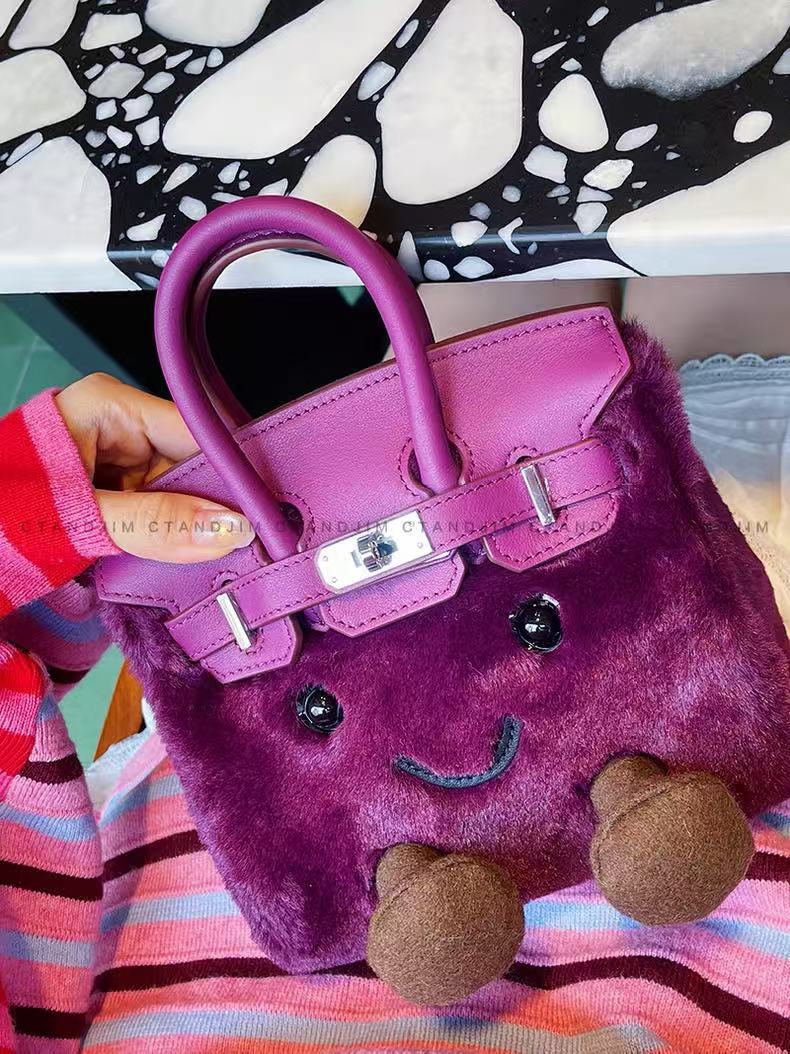 Classy Limited Edition Cute Furry Elf Crossbody Bags