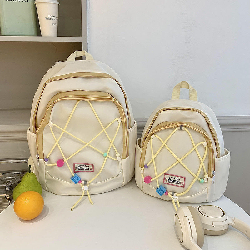 Niche Junior High Soft Fashion Campus Backpacks