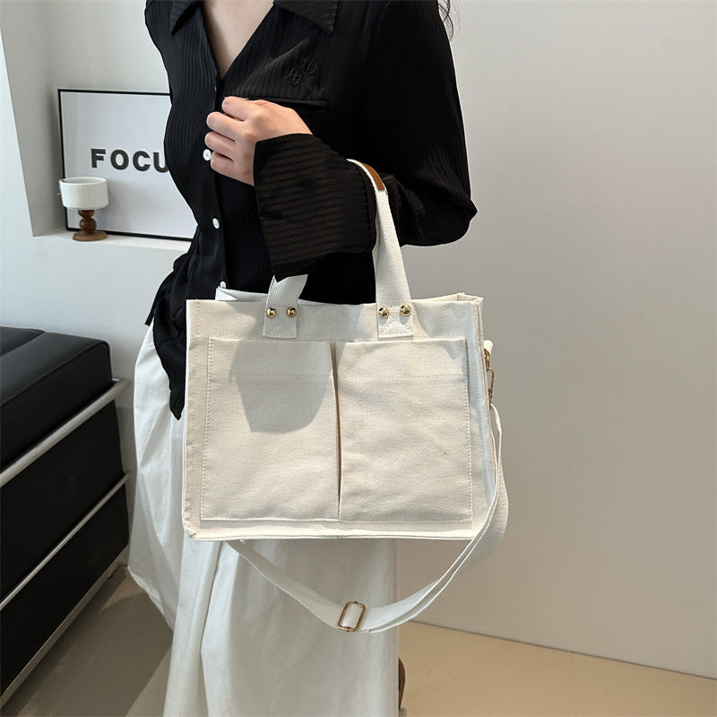 Large Capacity Totes Winter Retro Style Bags